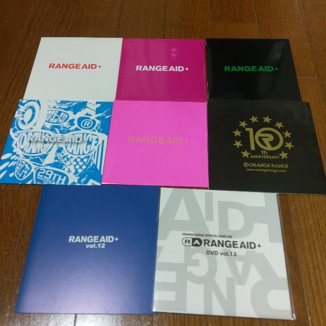 レア物！ORANGE RANGEファンクラブ RANGE AID+会報DVD エンタメ/ホビーのDVD/ブルーレイ(ミュージック)の商品写真