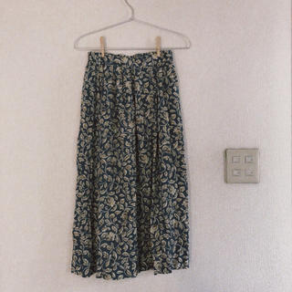 フラワー(flower)のFlowerprint skirt(ひざ丈スカート)