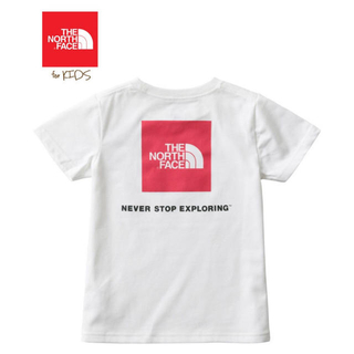 ザノースフェイス(THE NORTH FACE)のノースフェイス 110Tシャツ キッズ ロゴ 新品(Tシャツ/カットソー)