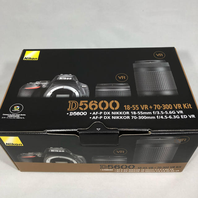 新品未使用 Nikon ニコン D5600 ダブルズームキット メーカー保証付き