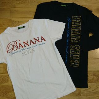 バナナセブン(877*7(BANANA SEVEN))のBANANA SEVEN  Tシャツ２枚(Tシャツ/カットソー(半袖/袖なし))