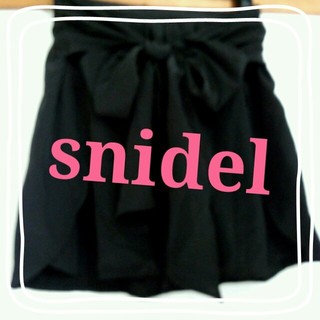 スナイデル(SNIDEL)のリボンスカート♡(ミニスカート)