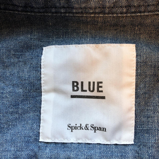 Spick & Span(スピックアンドスパン)のスピック＆スパン ダンガリーシャツ  レディースのトップス(シャツ/ブラウス(長袖/七分))の商品写真