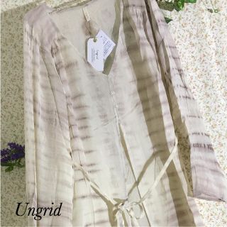 アングリッド(Ungrid)の新品★アングリッド★ロングガウン★(カーディガン)