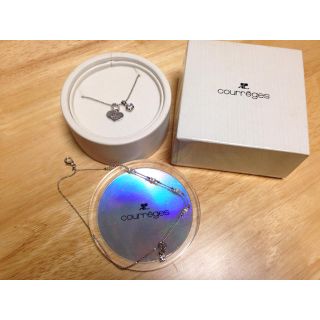 クレージュ(Courreges)のクレージュcourreges ネックレス・ブレスレットセット(ケース・箱付き)(ネックレス)
