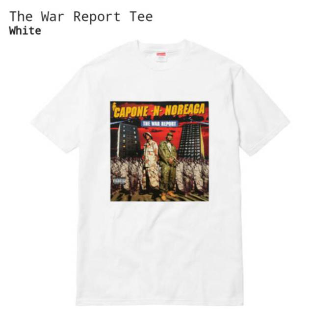 新品 16aw Supreme The War Report Tee L box