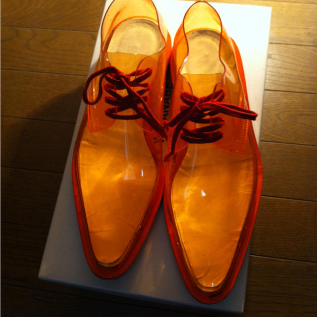 COMME des GARCONS(コムデギャルソン)のコムデギャルソン▲スケルトンシューズ▷ レディースの靴/シューズ(ローファー/革靴)の商品写真
