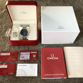 オメガ(OMEGA)のオメガ シーマスター300 コーアクシャル  ブルー文字盤(腕時計(アナログ))