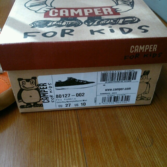 CAMPER(カンペール)のカンペール 27インチ(17cm) キッズ/ベビー/マタニティのキッズ靴/シューズ(15cm~)(その他)の商品写真