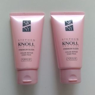 コーセー(KOSE)のスティーブン ノル プレミアムスリーク カラーリペア ヘアパック 80g×2(ヘアケア)