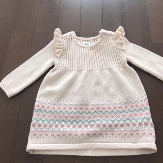 ベビーギャップ(babyGAP)のギャップベビー ピンクワンピ新品未使用(ワンピース)