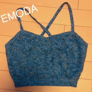 エモダ(EMODA)の【お取り置き】ニットビスチェ(ニット/セーター)