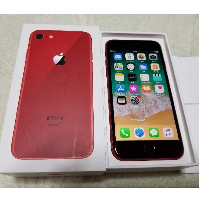 Apple - softbank★iphone8  64GB red★新品未使用 送料込み