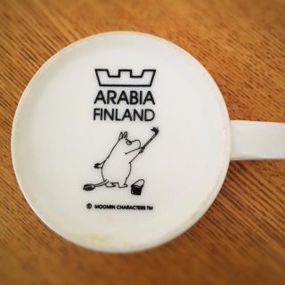 アラビア(ARABIA)のアラビア ムーミン マグ 中古(グラス/カップ)