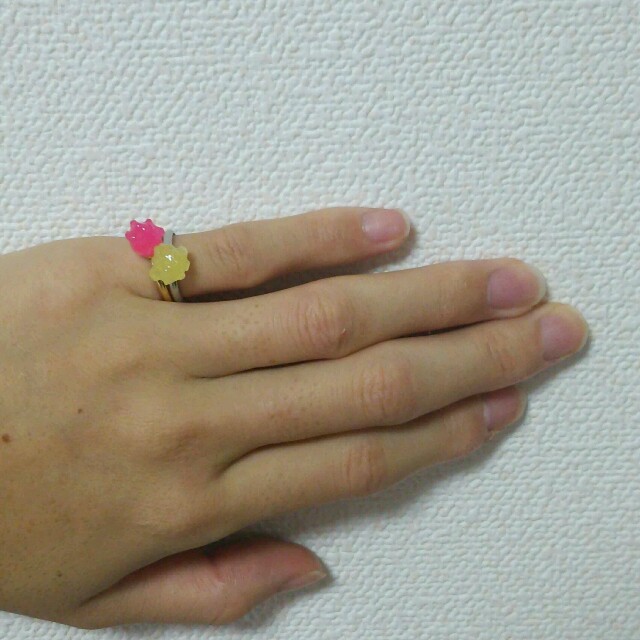 [再販]300円♡金平糖のピンキーリング レディースのアクセサリー(リング(指輪))の商品写真