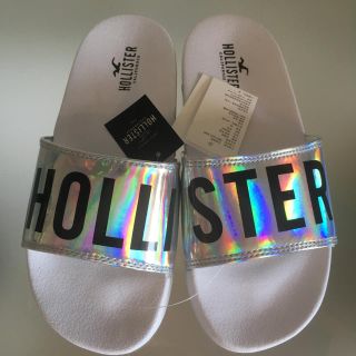 ホリスター(Hollister)のHOLLISTER ホリスター シャワーサンダル S新品 送料込み！(サンダル)