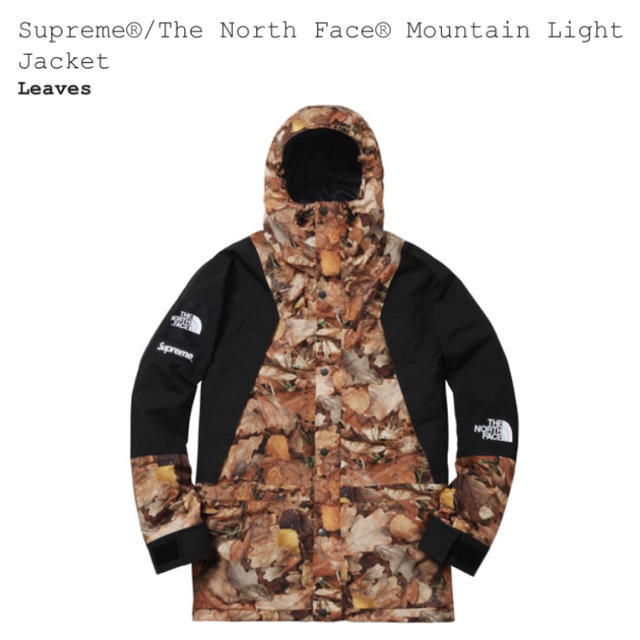 人気激安 - Supreme 【新品未使用】希少枯葉Sサイズ マウンテン