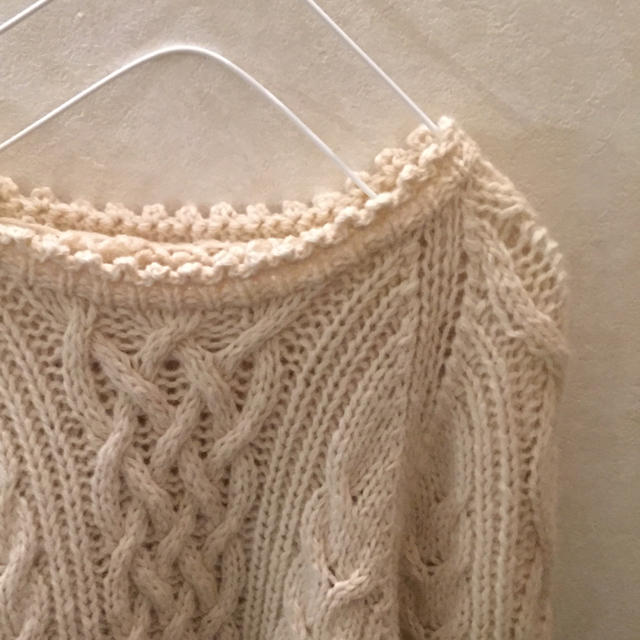 vintage ❤︎ knit ケーブルニットのサムネイル
