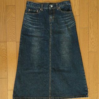 リーバイス(Levi's)の美品 LEVI’S デニムロングスカート(ロングスカート)