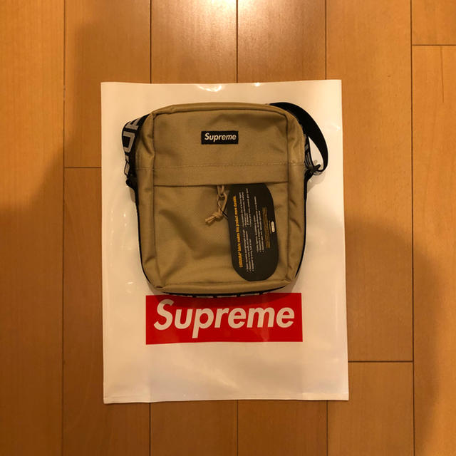 Supreme Shoulder Bag 18ss(Tan)