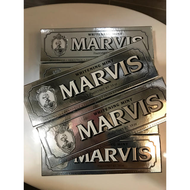 MARVIS(マービス)の【新品未使用】MARVIS マービス ホワイトニングミント75ml 20本セット コスメ/美容のオーラルケア(歯磨き粉)の商品写真