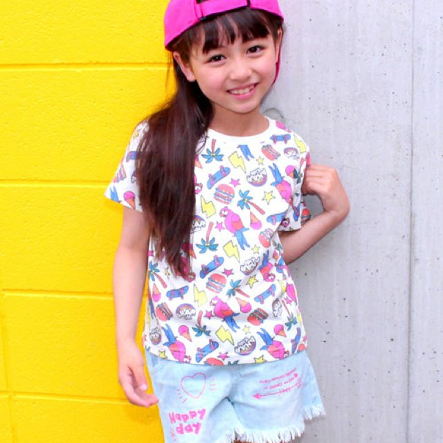 ANAP Kids(アナップキッズ)のANAP♡新品Tシャツ キッズ/ベビー/マタニティのキッズ服女の子用(90cm~)(Tシャツ/カットソー)の商品写真