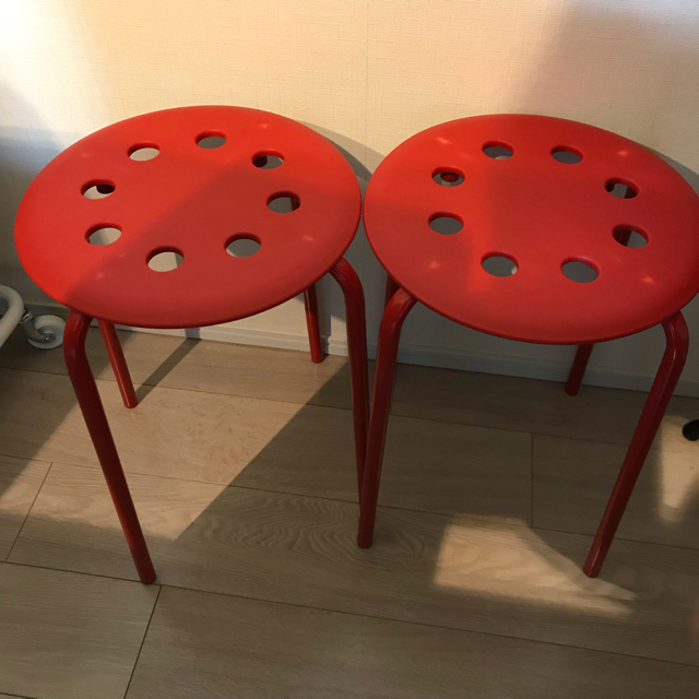 IKEA - IKEA スツール 2脚セットの通販 by まあと's shop|イケアなら