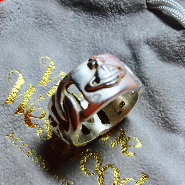 Vivienne Westwood - ヴィヴィアン リングスリング シルバー Lの Vivienne Westwood - ヴィヴィアン リングスリング シルバー Lの