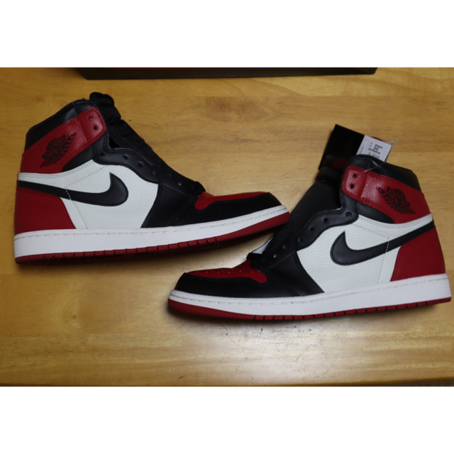 【28.5cm】NIKE AIR JORDAN 1 BRED TOE ブレッド