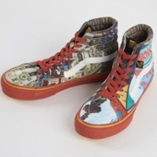 ヴィヴィアンウエストウッド(Vivienne Westwood)のVANS V38VIVIENNE SK8-HI US10/28cm 国内未使用品(スニーカー)