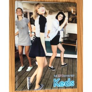 ケッズ(Keds)のTaylor Swift Ked’s限定デザイン 付属品A4ファイルとシール(ミュージシャン)