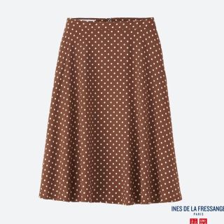 ユニクロ(UNIQLO)のイネスドラフレサンジュ ユニクロ スカート(ひざ丈スカート)