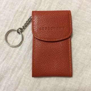 ロンシャン(LONGCHAMP)の【新品・未使用】Longchamp【ロンシャン】 キーケース　キャメル(キーホルダー)