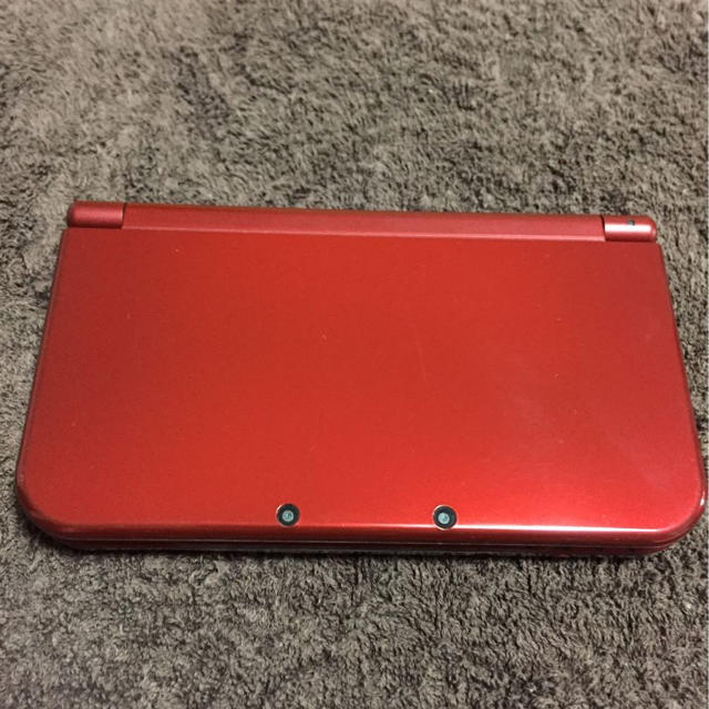 Newニンテンドー3DS LL メタリックレッド/任天堂 動作未確認