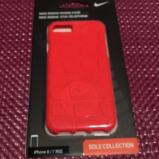 ナイキ(NIKE)のナイキ NIKE iPhoneケース ７／8対応 (赤）(iPhoneケース)