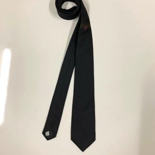 ディオールオム(DIOR HOMME)のDIOR HOMME BEE刺繍入りブラックネクタイ(ネクタイ)