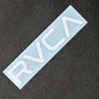 ルーカ(RVCA)のRVCA【THERMAL DIE CUT STICKER】白 新品正規(サーフィン)