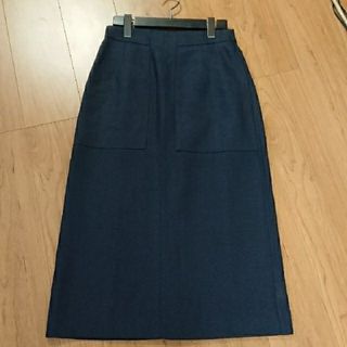 イエナ(IENA)のIENA  CHERE ZANIERI LINEN デザインSK(ひざ丈スカート)