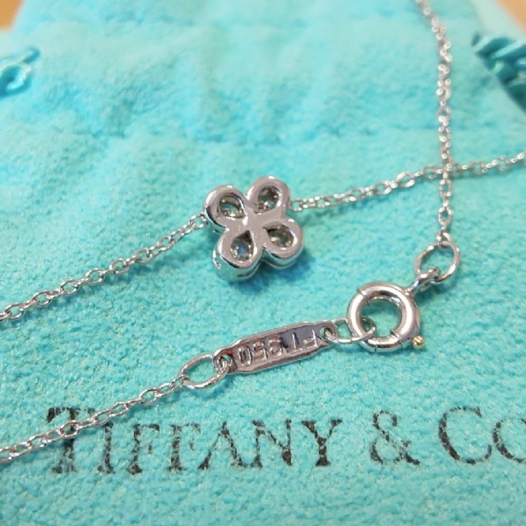 Tiffany & Co. - ティファニー ベゼル フラワー Pt950 Tiffany & Co. - ティファニー ベゼル フラワー Pt950