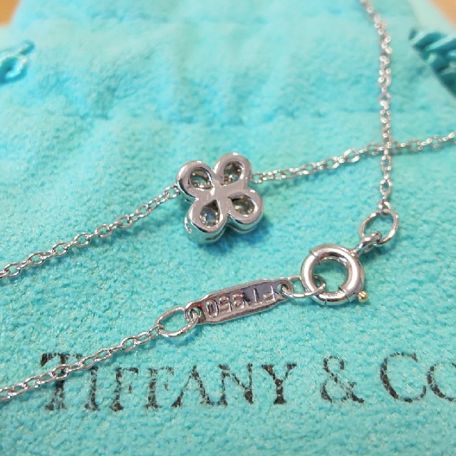 ティファニー Tiffany & Co. イヤリング レース フラワー ベゼル スター クロス　 8ポイント ダイヤモンド PT950