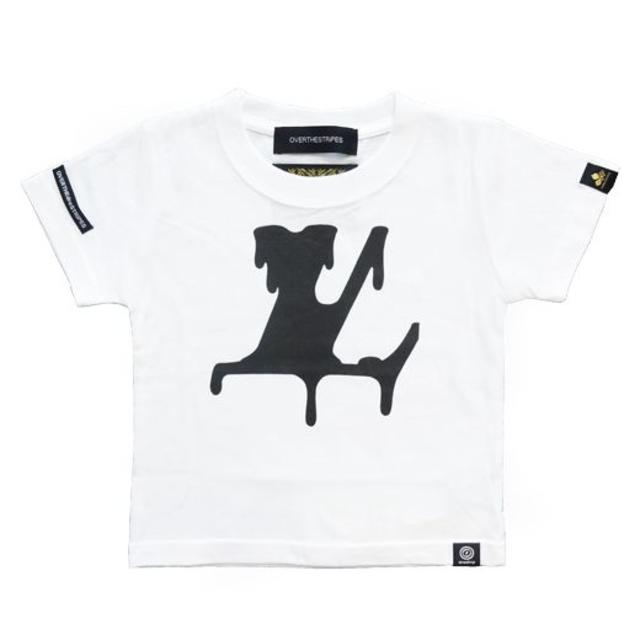 Drestrip(ドレストリップ)のサイズ140ドレストリップ kids オーバーザストライプス LV Tシャツ キッズ/ベビー/マタニティのキッズ服男の子用(90cm~)(Tシャツ/カットソー)の商品写真