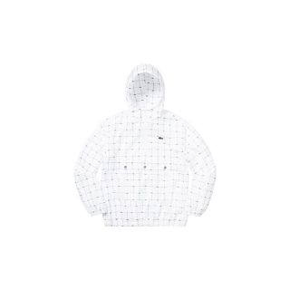 シュプリーム(Supreme)のSupreme LACOSTE Anorak Jacket White L(ナイロンジャケット)