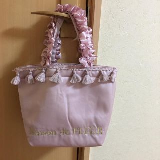 メゾンドフルール(Maison de FLEUR)の🌸超美品メゾンドフルールタッセルフリルトート(トートバッグ)