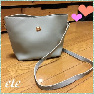 エテ(ete)のエテ バッグ (付録)(ショルダーバッグ)