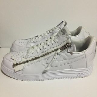 ナイキ(NIKE)の【27.5cm】ナイキ ルナフォース ワン アクロニウム ホワイト 白(スニーカー)