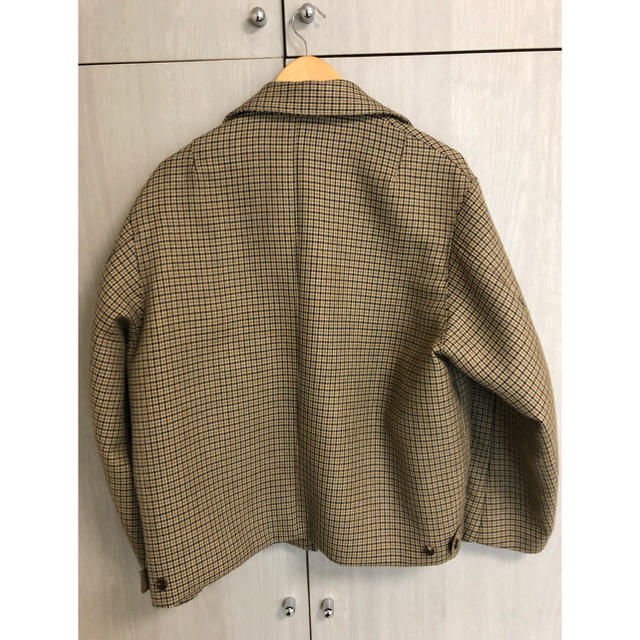 店内全品ポイント2倍!! AULALEE 0size ガンクラブチェックパーカー