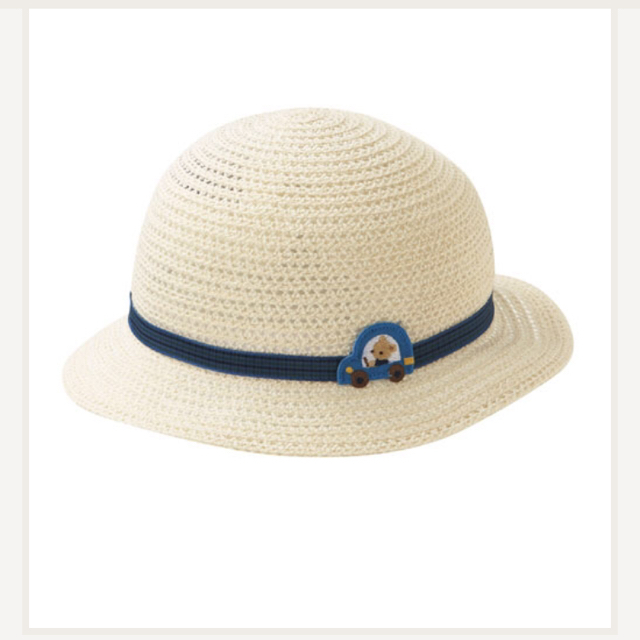 familiar(ファミリア)のファミリア 夏帽子 サイズ49 キッズ/ベビー/マタニティのこども用ファッション小物(帽子)の商品写真