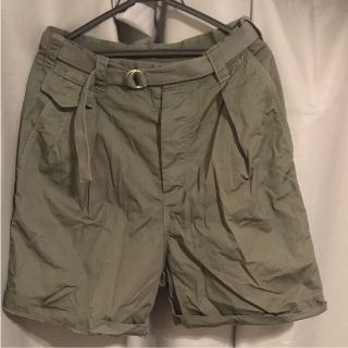 サカイ(sacai)のsacai ハーフパンツ カーキ(ショートパンツ)