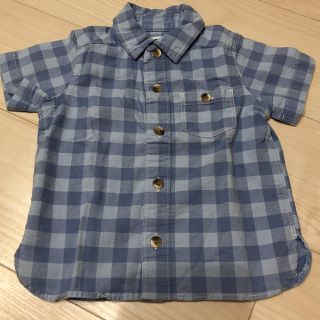 オールドネイビー(Old Navy)のOLD NAVY⠒̫⃝半袖シャツ12-18M(シャツ/カットソー)