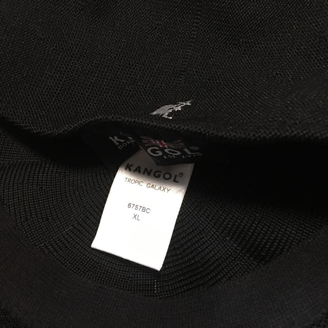 KANGOL(カンゴール)のカンゴール KANGOL ブラック XL メンズの帽子(ハンチング/ベレー帽)の商品写真